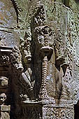 Ta Prohm temple - bas reliefs 